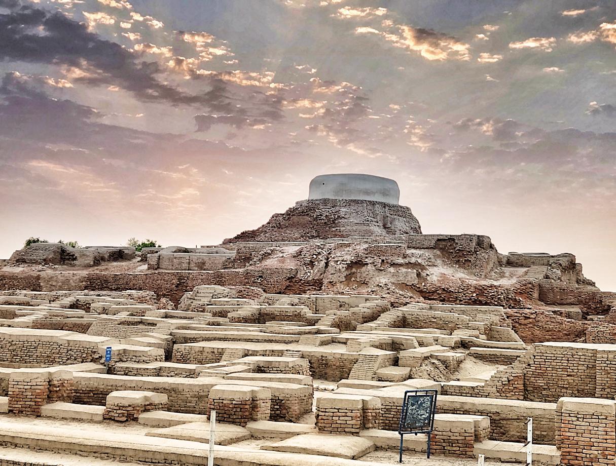 The Ruins at Sunset