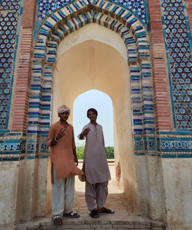 Dozing Youth in Shrines Shade