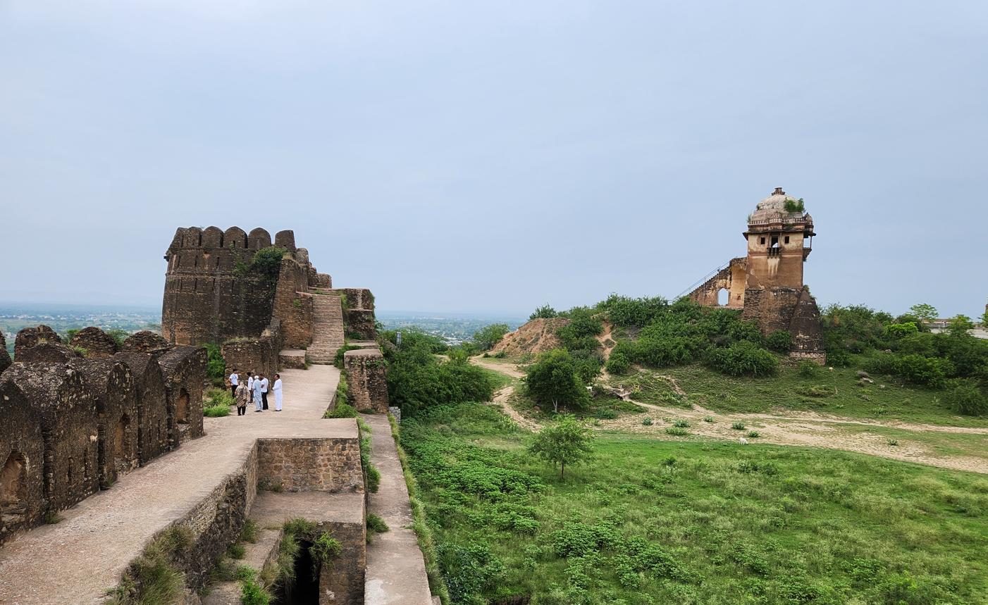 Interior complex ruins