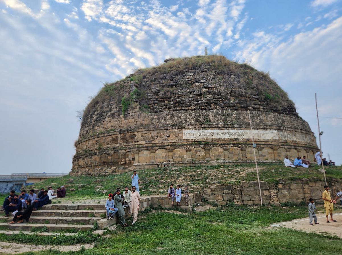 Mankiala Stupa ancient dome