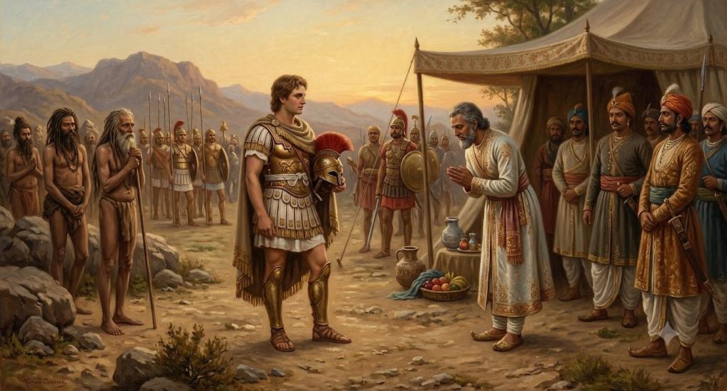 Meeting of Alexander and Taxiles