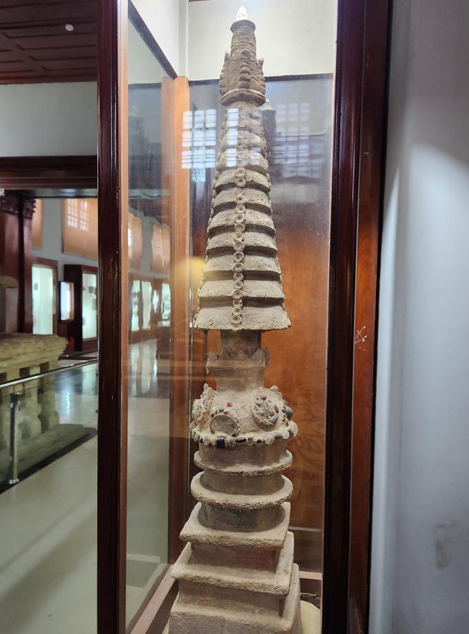 Carved pillars