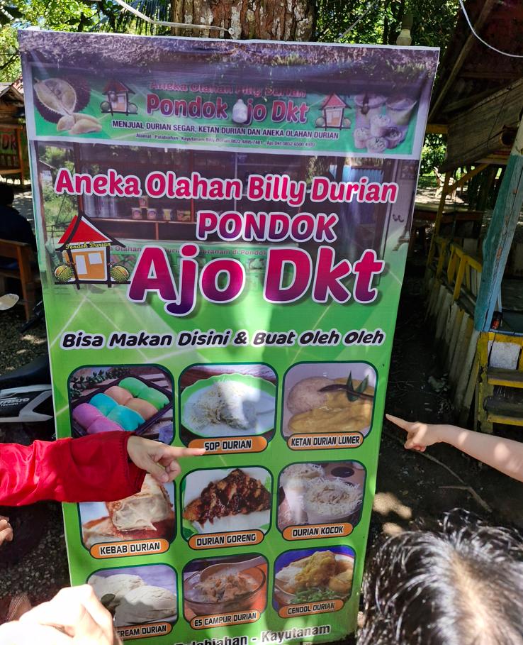 Kampung Durian Stall