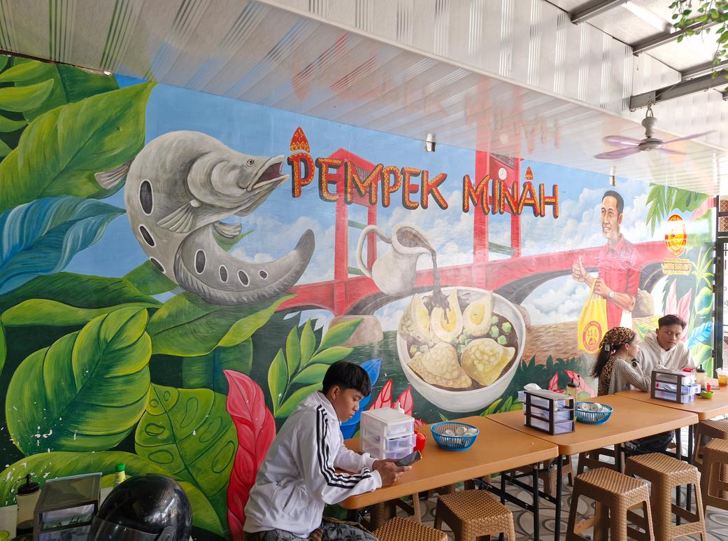 Traditional Pempek and Cuko